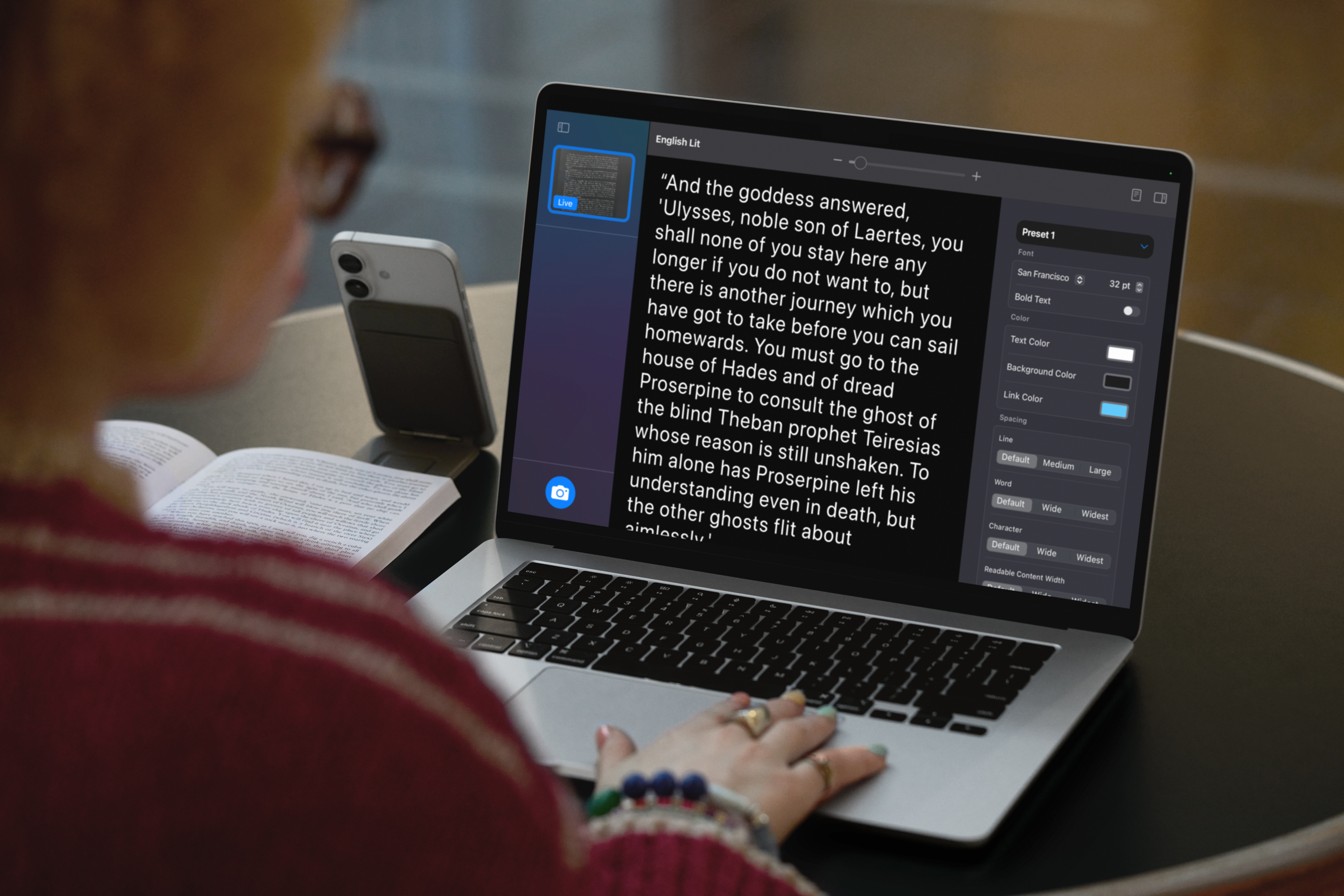 Appleميزات إمكانية الوصول - المكبر - قيد التشغيلMac Apple ميزات إمكانية الوصول المكبر قيد التشغيل Mac