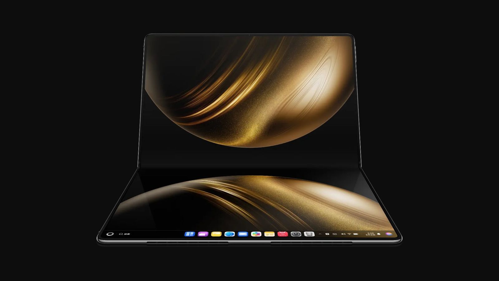 هواوي ميت بوكfold-شريط القائمة هواوي matebook fold شريط القوائم