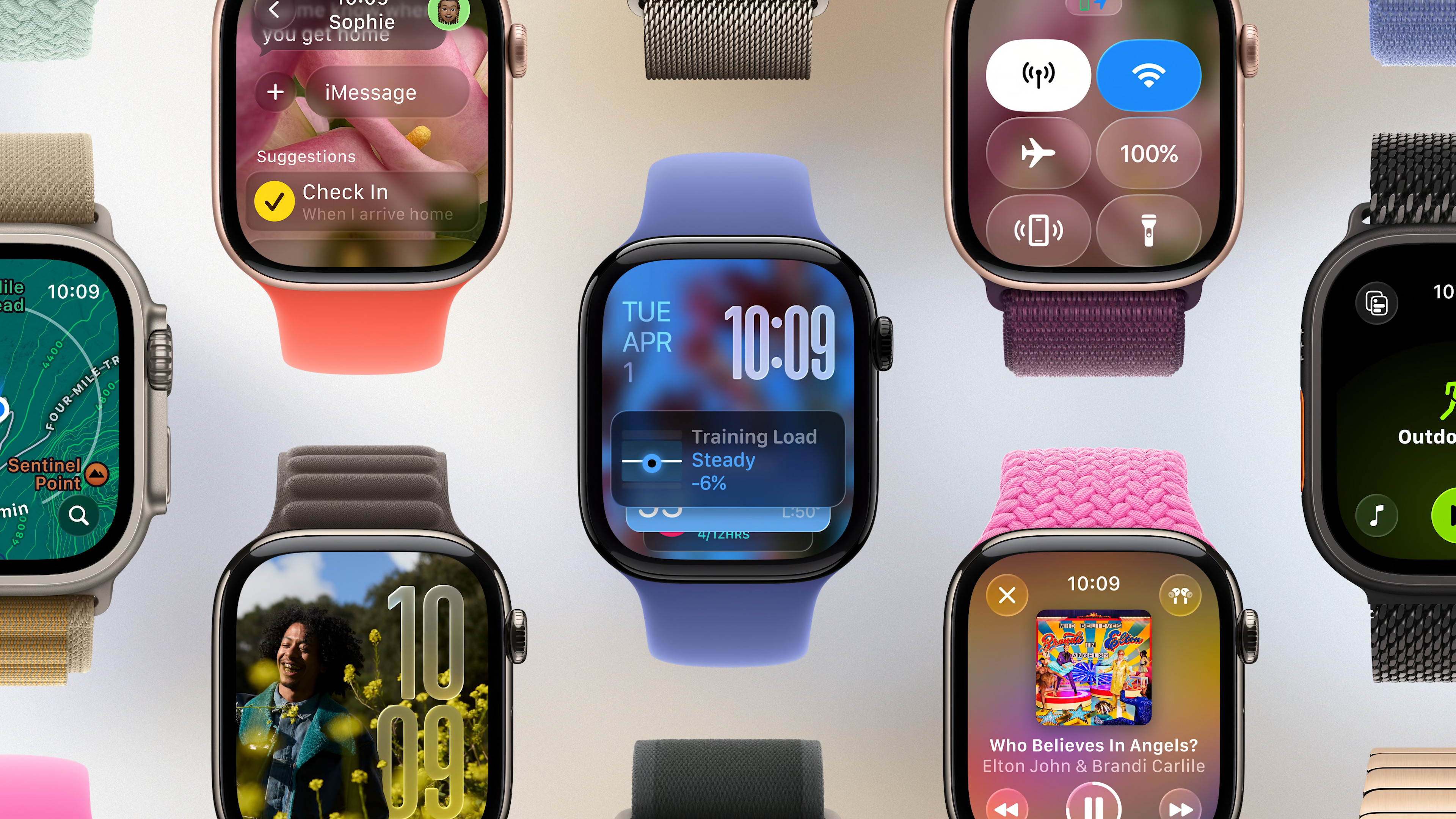 watchOS 26 زجاج سائل watchOS 26 زجاج سائل
