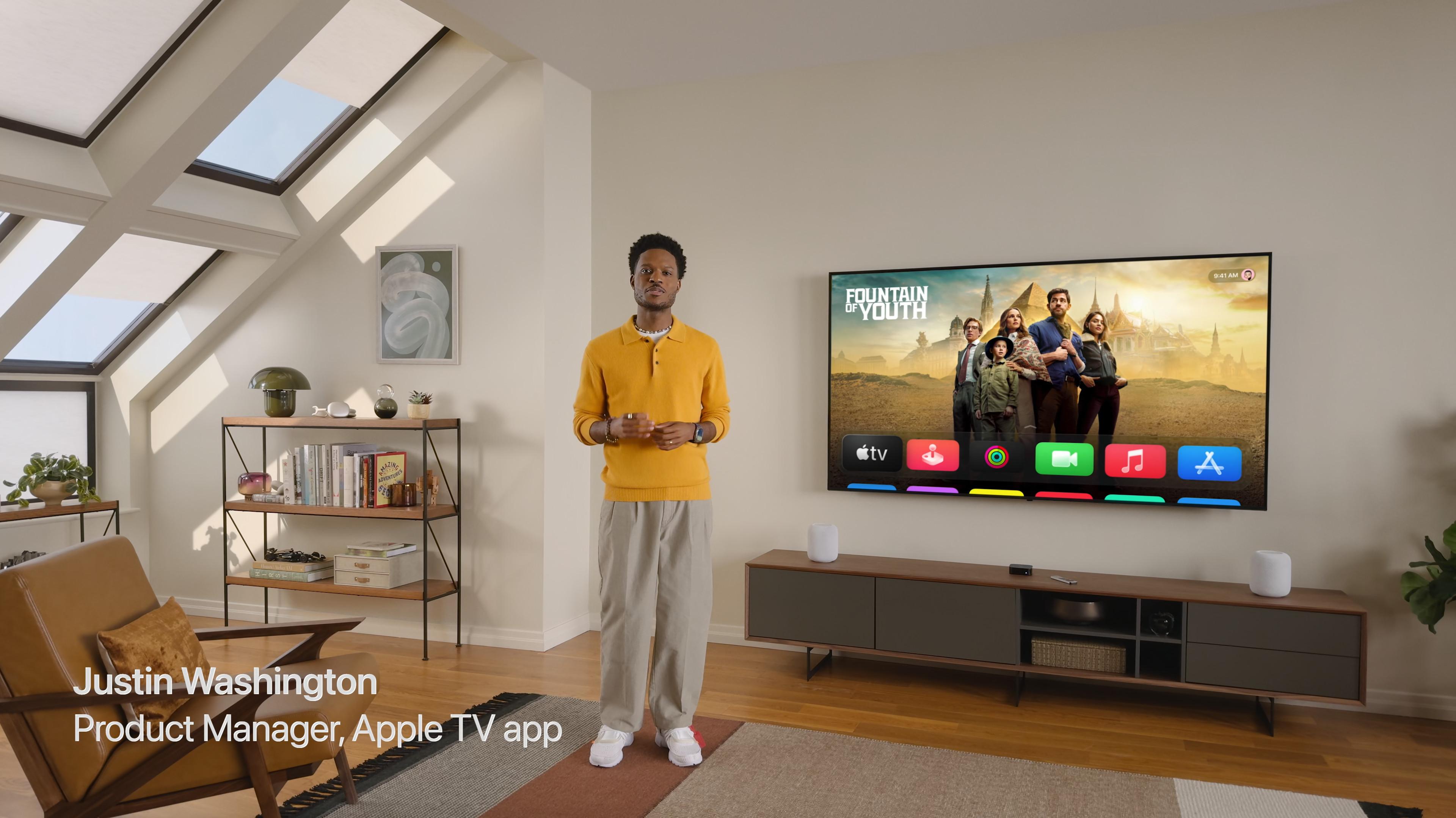 tvOS 26 زجاج سائل tvOS 26 زجاج سائل